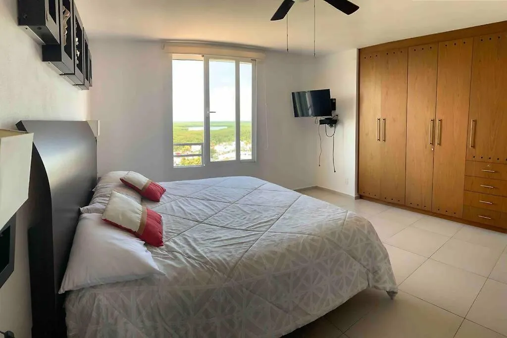 Hermoso Penthouse En Cancun Con Vista Al Mar-1