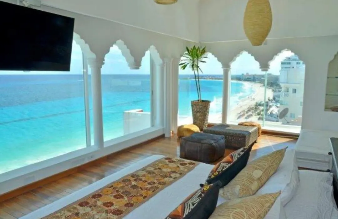 Apartamento Vacacional En Cancun Con Hermosa Vista-1
