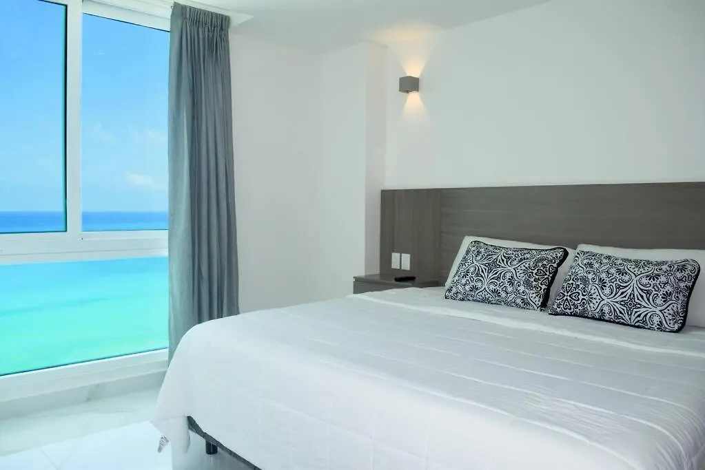 Departamento frente al mar, piscina, gym, jacuzzi, 3502-1