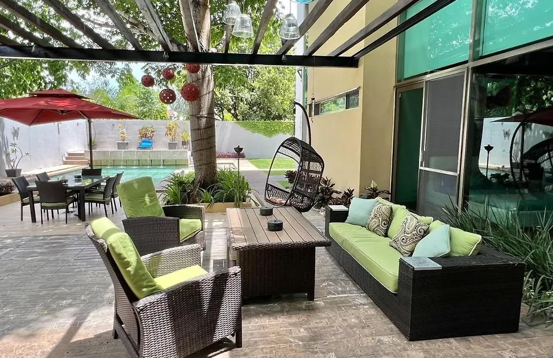 Espectacular Casa Para 25 Personas En Fraccionamiento Privado Con Terraza, Alberca Y Grill-1