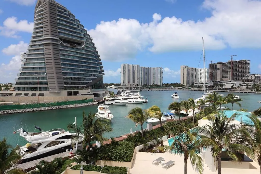 Exclusivo Alojamiento En Marina Puerto Cancun - Marina405 --1