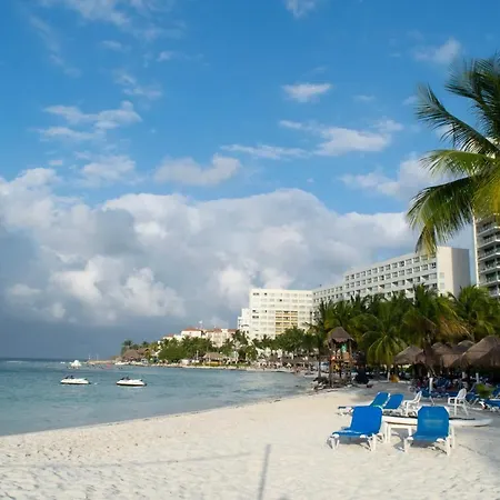 Oceanfront Condo At Voted Best Cancun Sandy Beach-2