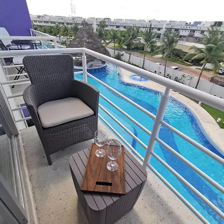 Confortable Y Hermoso Departamento Con Alberca-3