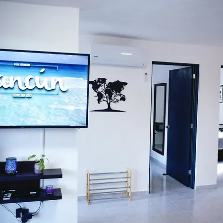 Shappire Apartment - Modern & Cozy 2 Bedroom - Cancun Downtown-2