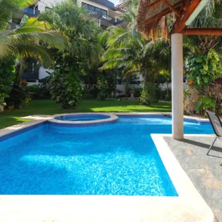 Apartamento Vacacional Con Piscina En Cancun-3