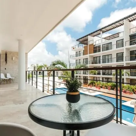 Apartamento Vacacional En Cancun Con Piscina-3