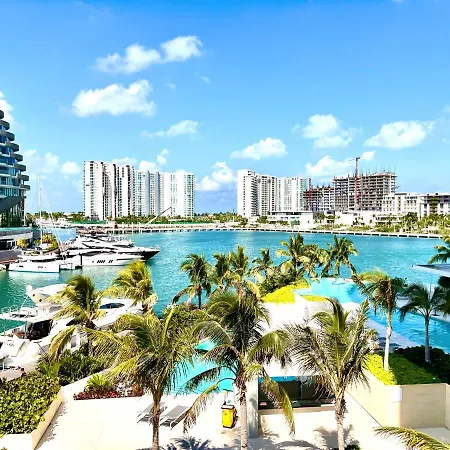 Puerto Cancun Beautiful Boho 2Bd-2
