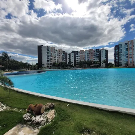 Comodo Y Economico Departamento Con Laguna Artificial-3