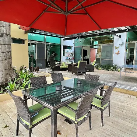 Espectacular Casa Para 25 Personas En Fraccionamiento Privado Con Terraza, Alberca Y Grill-3