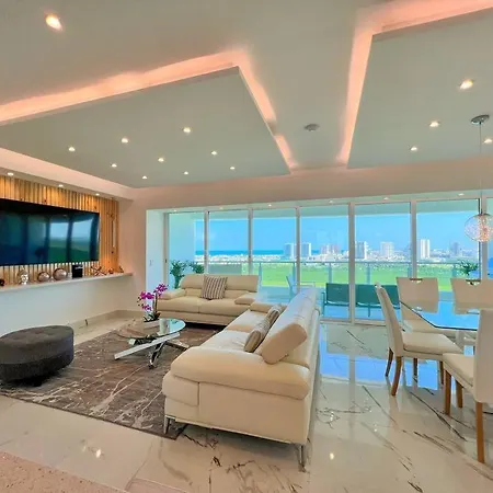 Luxury 3Br Apartment Cancun Wifi, Tvs, Bbq.-2