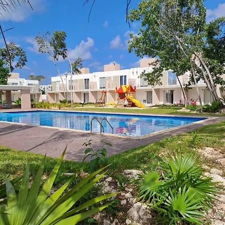 Preciosa Casa Turquesa En Cancun-2