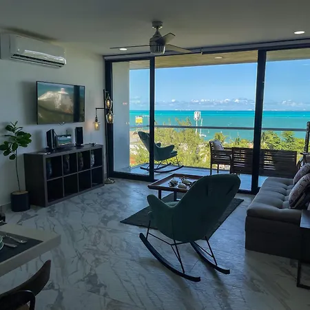 2Br Oceanfront Luxury Apartment In The Hotel Zone-2