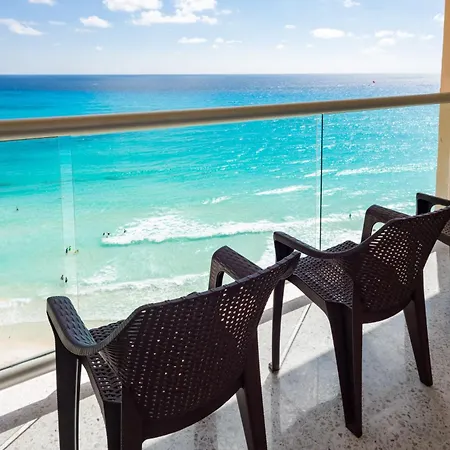 2 Story Oceanfront Penthouses On Cancun Beach!-3