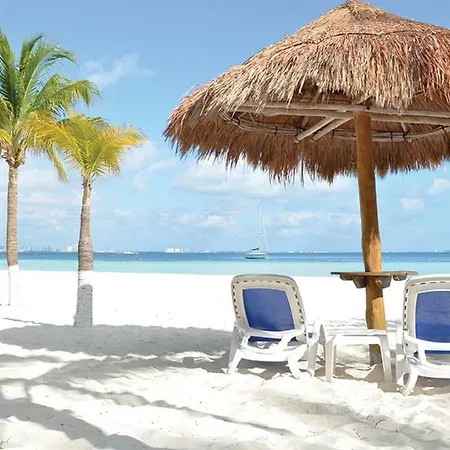 1Bdr Amazing Beachfront Condo In Cancun Hotel Zone-3