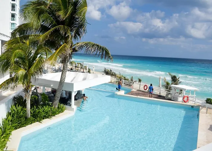 Appartamento Frente Al Mar, Vistas Increibles, Gym, Jacuzzi, Seguridad, 3503 Cancún