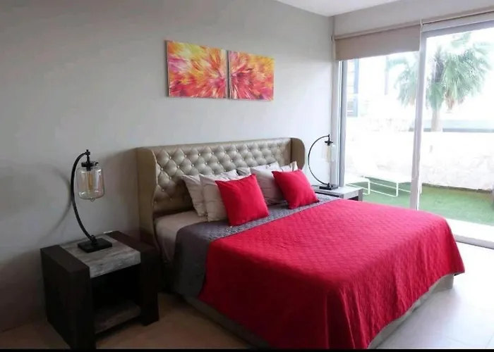 Departamento De Lujo En Malecon Apartamento Cancún que aceita animais de estimação