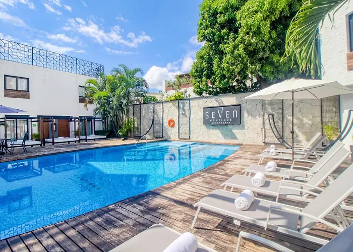 Seven Boutique 14 Aparthotel Cancún aceita animais de estimação