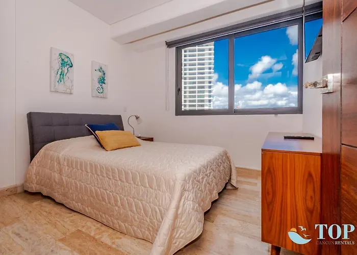 Espectacular Departamento Zona Hotelera Cancun Puerto Cancún