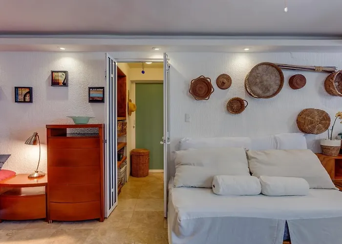 Zen Living Ideal For A Couple I Wi-Fi & Laptop Space Cancún acceptant les animaux