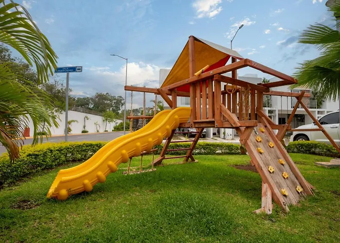 3Br Modern House With Pool & Bbq - Great Location! Vila Cancún aceita animais de estimação