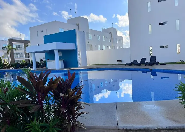 Departamento Acogedor 3 Recamaras En Cancún