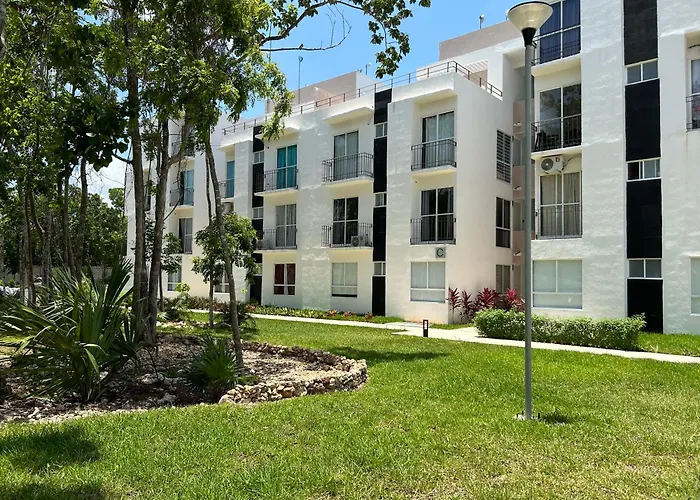 Departamento 2 Habitaciones Vista A La Alberca Creta By Eita Cancún che accetta animali