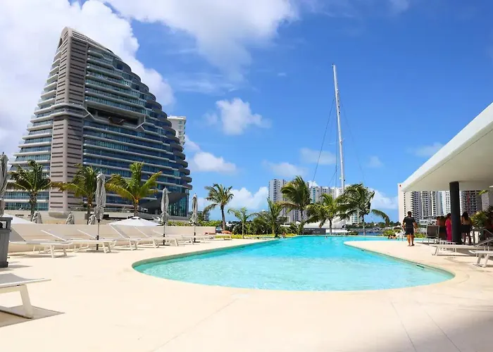 Exclusivo Alojamiento En Marina Puerto - Marina306 - Cancún acceptant les animaux