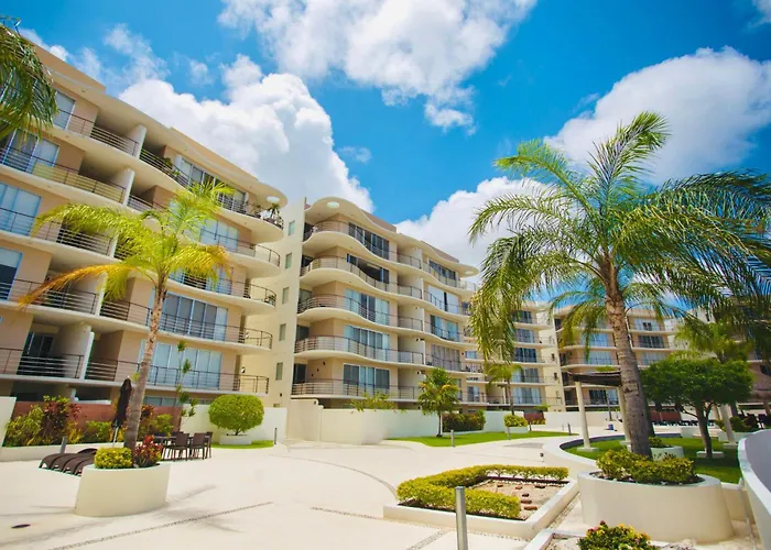 Luxury 2 Bedroom Apartment Cancún que aceita animais de estimação