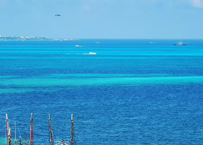 Pent House Amazing View Beachfront Cancún acceptant les animaux
